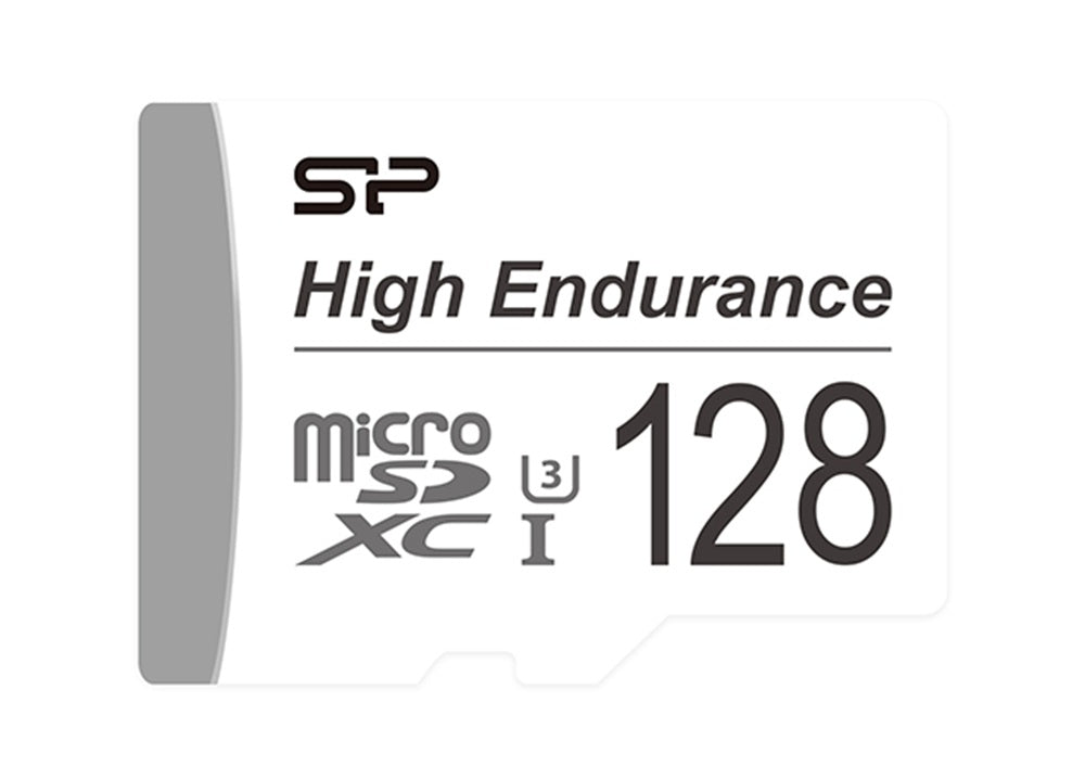 Silicon Power 128GB High Endurance MicroSD Memory Card with Adapter [Not compatible with Switch 2]