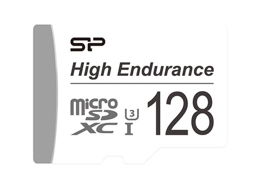 Silicon Power 128GB High Endurance MicroSD Memory Card with Adapter [Not compatible with Switch 2]