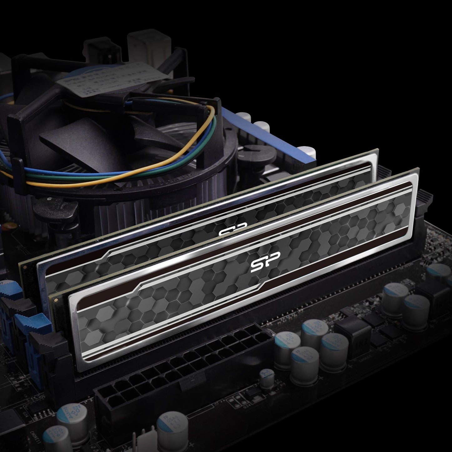 Silicon Power Gaming Series DDR4 3200MT/s (PC4 25600) 16GB(2x8GB) Dual Pack 1.35V Desktop Unbuffered DIMM