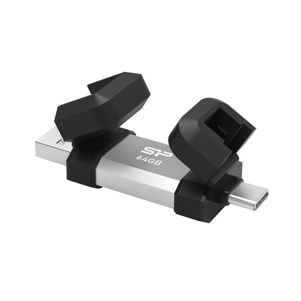 Silicon Power Mobile C51 64GB Dual USB-C/USB 3.2 Gen 1 Flash Drive