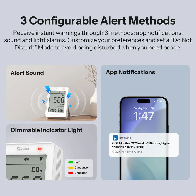 SONOFF Airguard CO2 | SAWF-08P