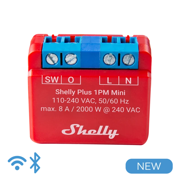 Shelly Plus 1PM Mini