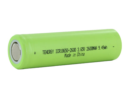 Tenergy 30005 18650 battery alternate view