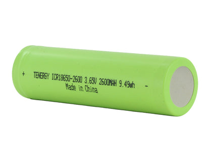 Tenergy 30005 18650 battery packaging / product photo