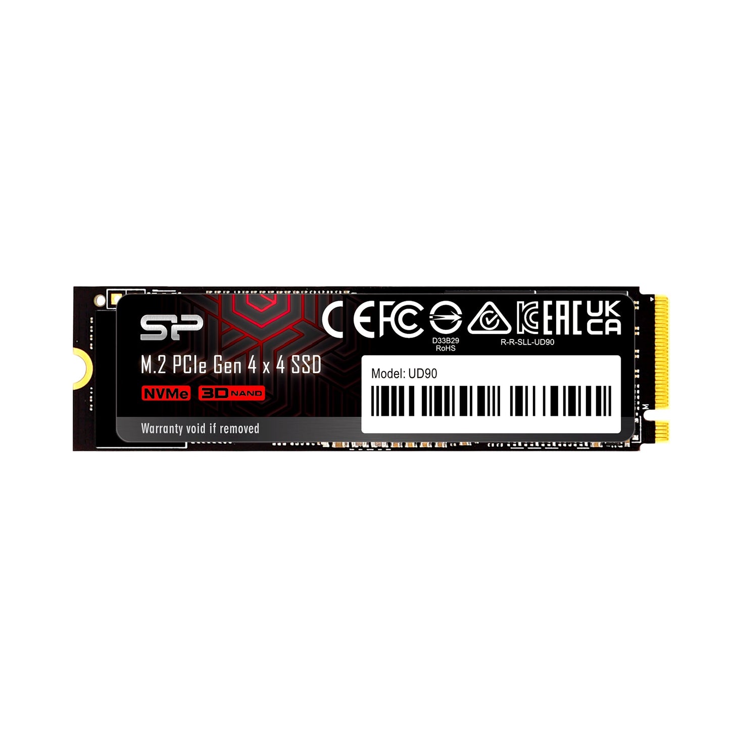 Silicon Power UD90 4TB PCIe NVMe Gen4x4 M.2 2280 Internal Solid State Drive