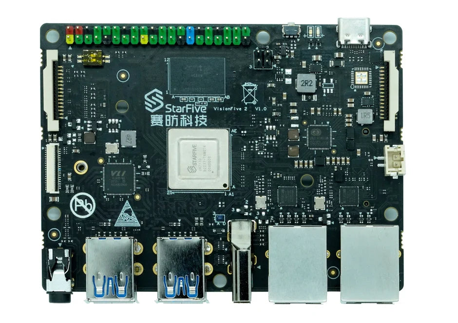 StarFive VisionFive 2 w/Hailo-8L AI module