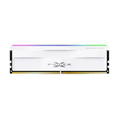 Silicon Power Zenith RGB DDR5 6400MT/s (PC5-51200) CL32 16GB(1x16GB) AMD Expo/Intel XMP 3.0 1.4V Desktop Unbuffered DIMM [White]