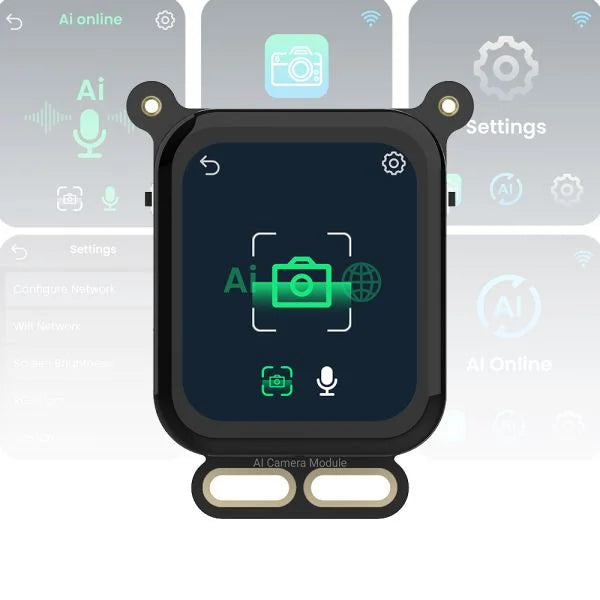 AI Camera Development Board Vision Sensor Board Powered By ESP32 with 1.83inch Screen
