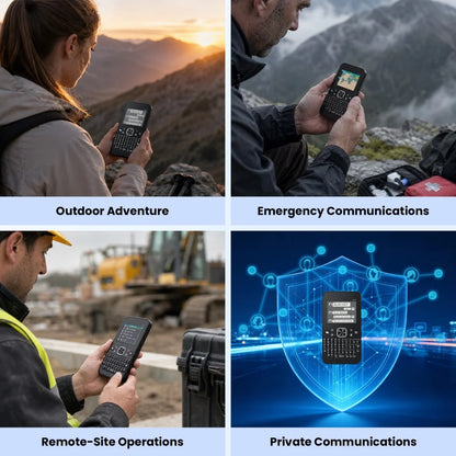 ThinkNode M9 Meshtastic Communication Terminal with Full Keyboard 2.4inch LCD|ESP32-S3 + LR1110 | GPS | 2300mAh-915 MHz