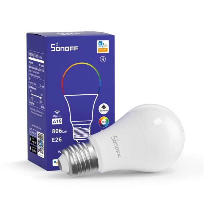 SONOFF WiFi RGBCW Bulb E26 (B05)