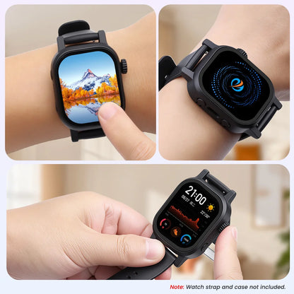 CrowPanel 2.01inch-HMI ESP32 Watch Display 240*296 IPS Touch Screen With Microphone Supports Voice Control (No Enclosure/Strap)