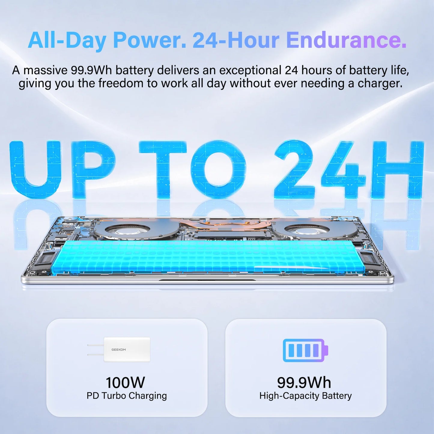 GEEKOM GeekBook M16 16 inch Laptop | U9-185H