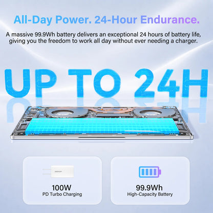 GEEKOM GeekBook M16 16 inch Laptop | U9-185H