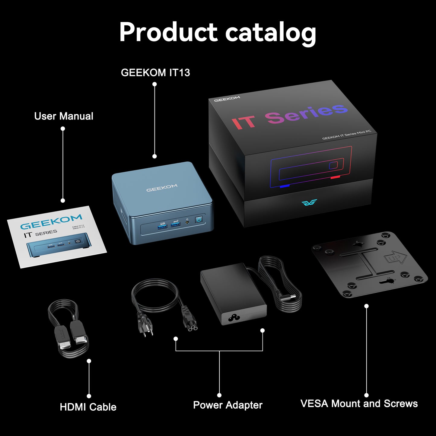 GEEKOM IT13 2026 Edition Mini PC with 13th Gen Intel® Core™ i5-13600H