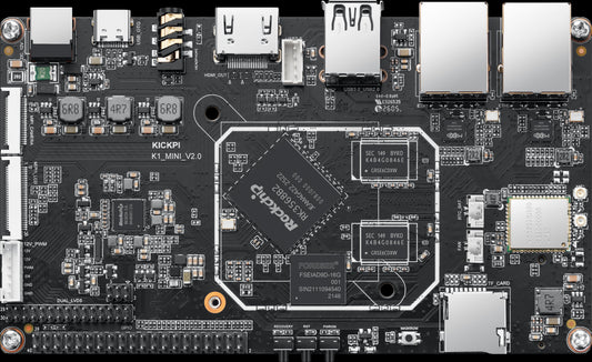 KickPi K1-Mini RK3568 single board computer top view