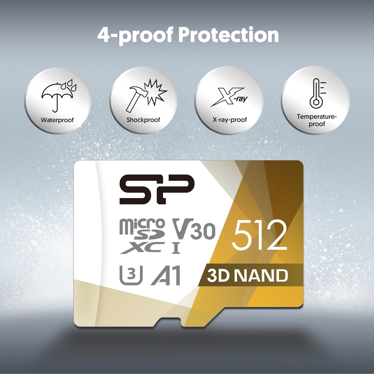 Silicon Power 128GB Superior UHS-1(U3) V30 A1 MicroSD Memory Card with Adapter [Not compatible with Switch 2]
