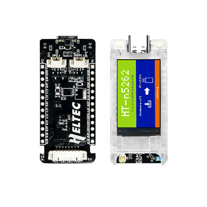 Heltec Mesh Node T114 V2.0 bare board and shelled display unit