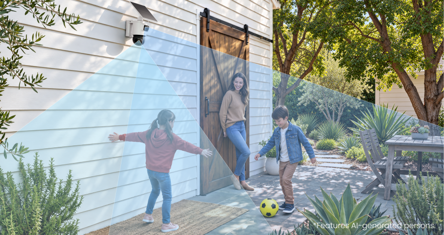 Reolink OMVI 2i Ultra - 360° full coverage, detail view
