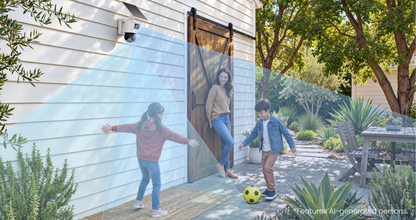 Reolink OMVI 2i Ultra - 360° full coverage, detail view