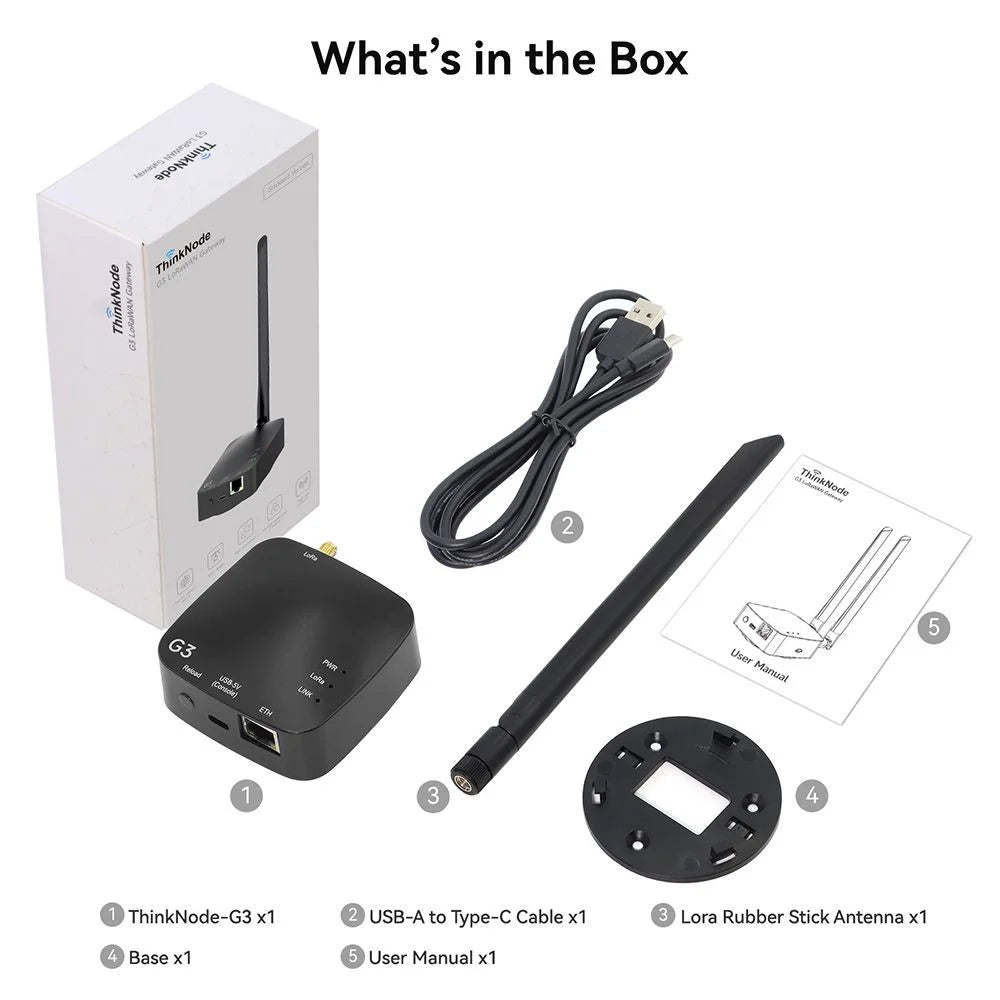ThinkNode G3-Single Channel LoRaWAN Gateway