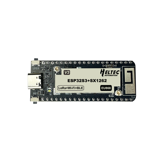 Heltec Wireless Stick Lite V3 front — ESP32-S3 + SX1262
