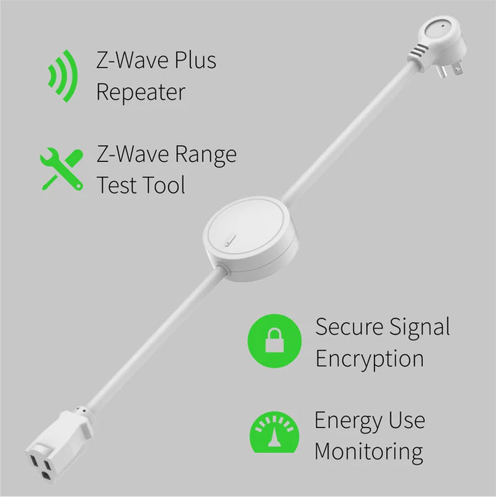 Zooz 800 Series Z-Wave Long Range Power Cord ZEN15 800LR