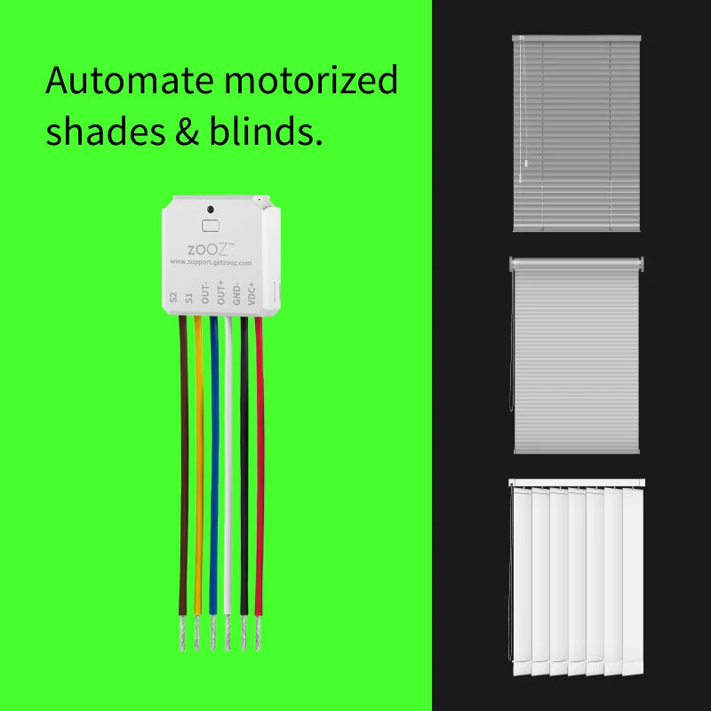 Zooz 700 Series Z-Wave Plus Long Range DC Motor Controller ZEN53 LR