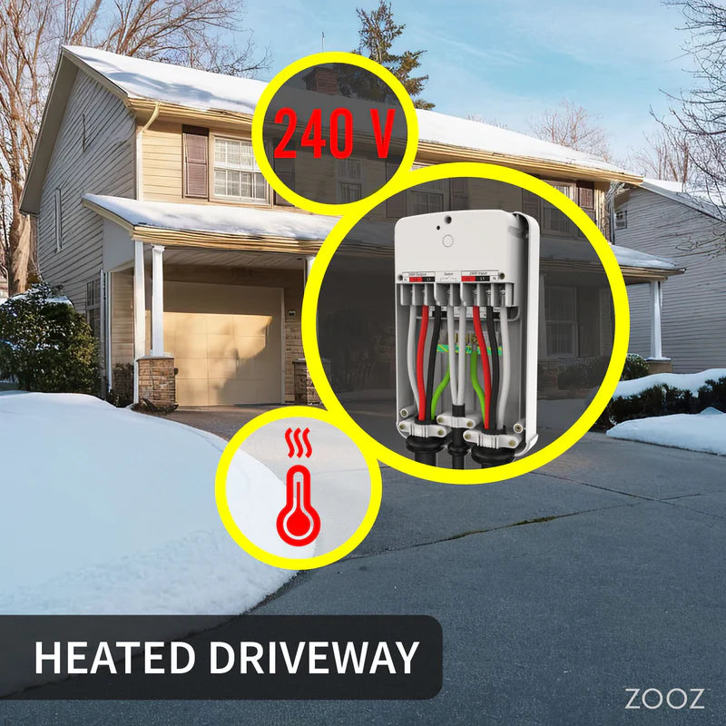 Zooz Z-Wave Long Range High Power Relay ZEN78 800LR