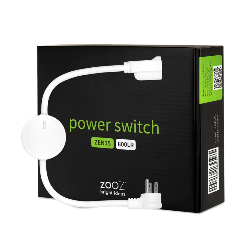Zooz 800 Series ZWave Long Range Power Cord ZEN15 800LR — ameriDroid