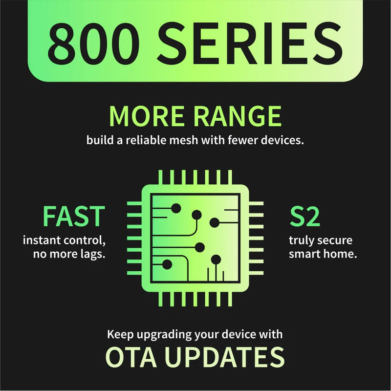 Zooz 800 Series Z-Wave Long Range S2 On / Off Toggle Switch ZEN73 800LR
