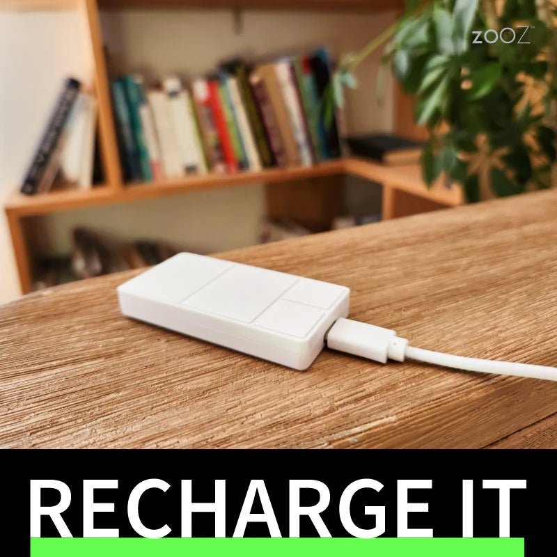 Zooz 800 Series Z-Wave Long Range Wall Remote ZEN37 800LR (Battery Powered)