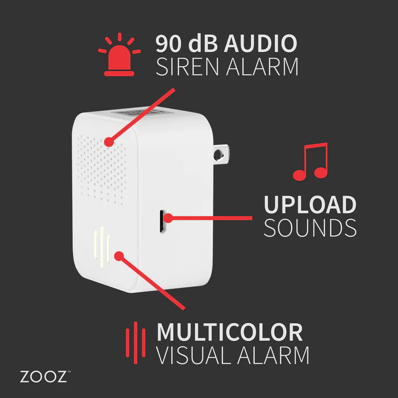 Zooz Z-Wave Long Range Siren & Chime ZSE50 800LR