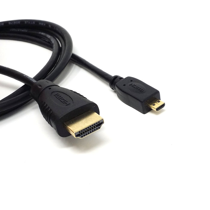 HDMI Type A to Micro HDMI Type D Cable