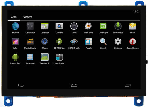 ODROID-VU5A - 5inch HDMI display with Multi-touch and Audio