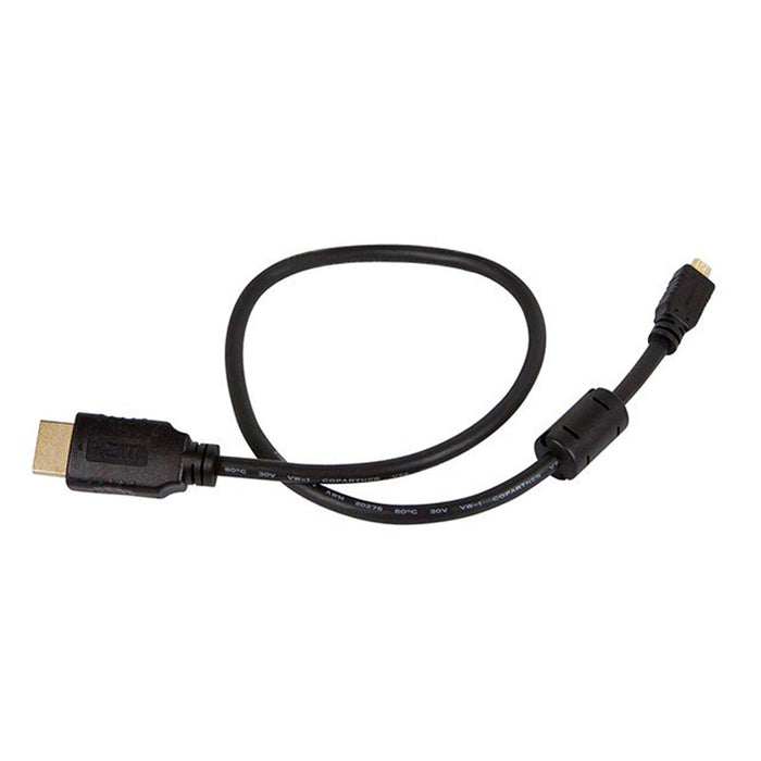 HDMI Cable, Standard to Micro, 18 in.