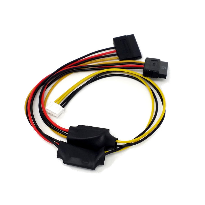 ROCKPro64 Power Cable for dual SATA Drives