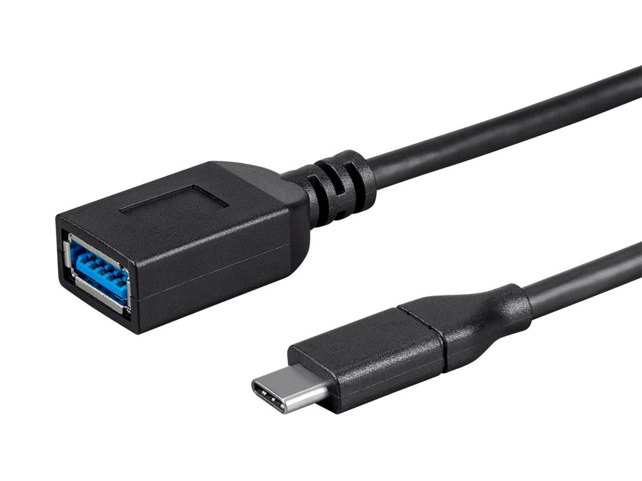 USB Type C to USB-A Female Extension Cable