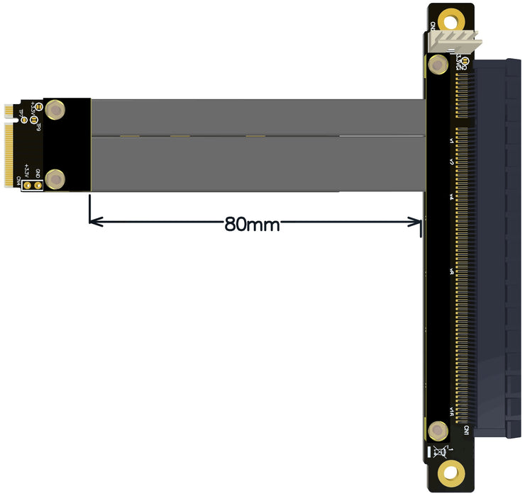 M.2 to PCIe Adapter - Straight