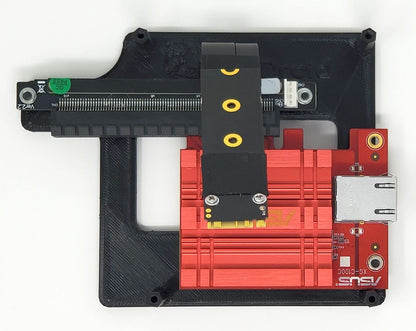 ODROID-H3/H2 Mounting Plate (Supports PCIe Cards and SATA Drives)