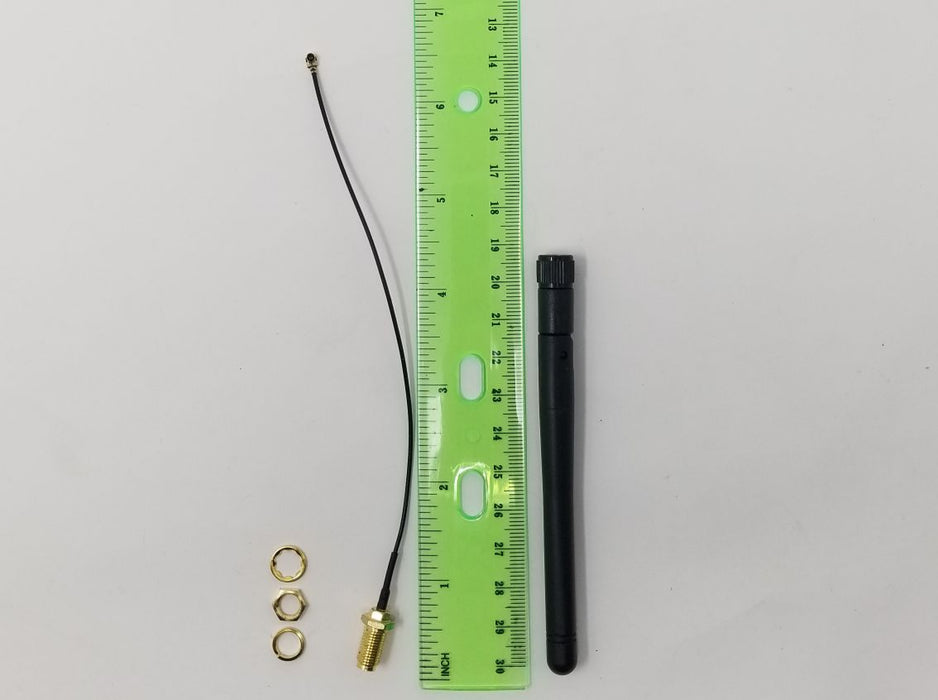 WiFi Antenna and Extension Cable (IPX to SMA)