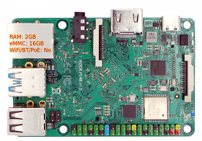 ROCK PI 4 Model B+