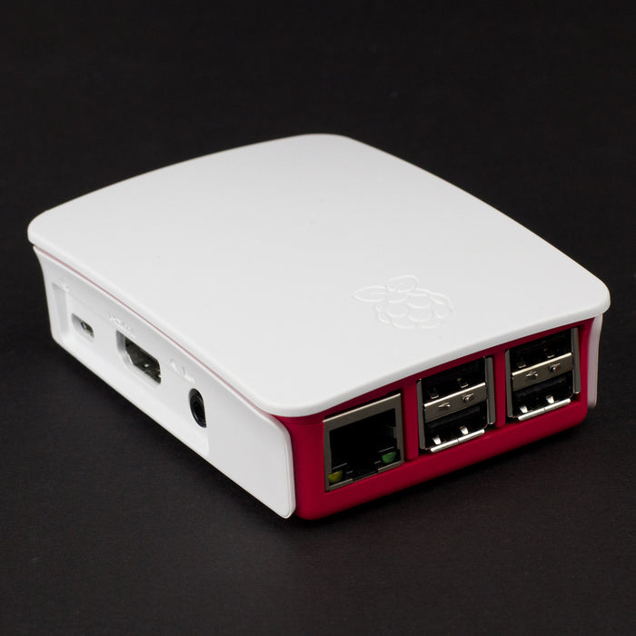 Official Raspberry Pi B+/2/3 White & Red Case
