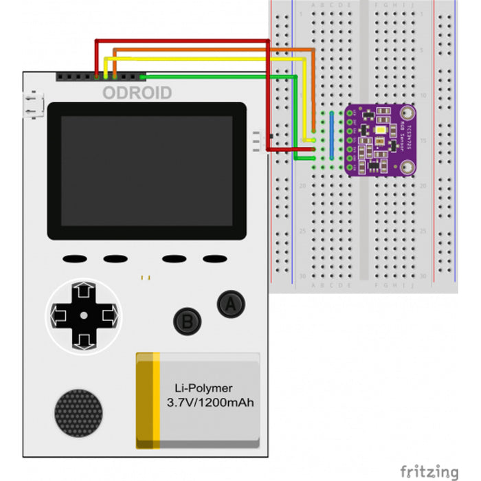 TCS3472 Color Sensor with IR filter