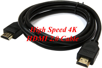 Destruktiv sandsynlighed tøj HDMI 2.0 4K 18Gbps Cable (Standard A to A) — ameriDroid