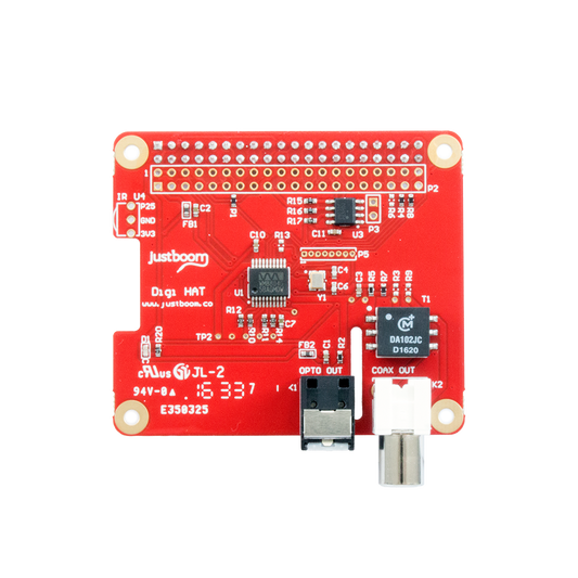 JustBoom Digi HAT for Raspberry Pi