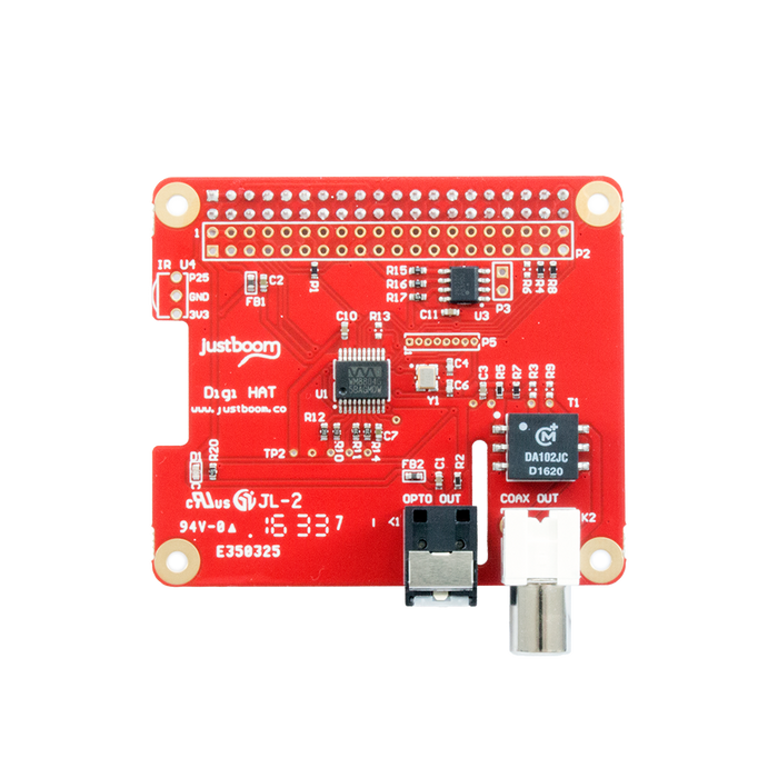 JustBoom Digi HAT for Raspberry Pi