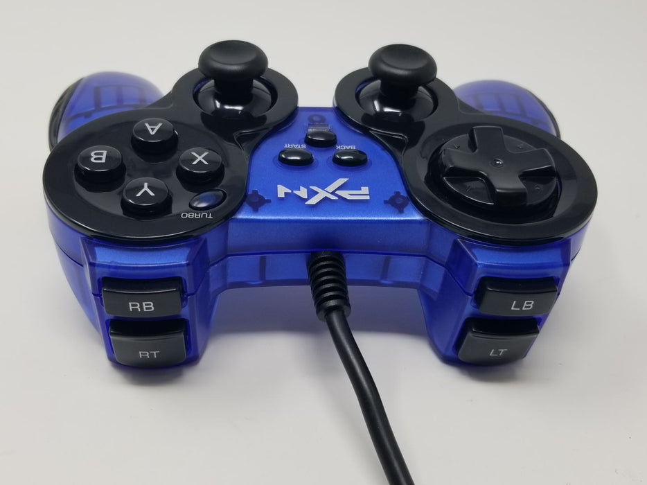 Wired Game Controller PXN-2901 - Blue/Black