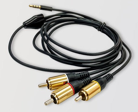 64 audio premium 手荒い cable black 3.5mm