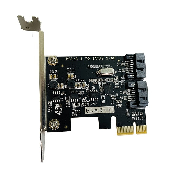 ROCKPro64 PCIe To Dual SATA III Interface Card ameriDroid