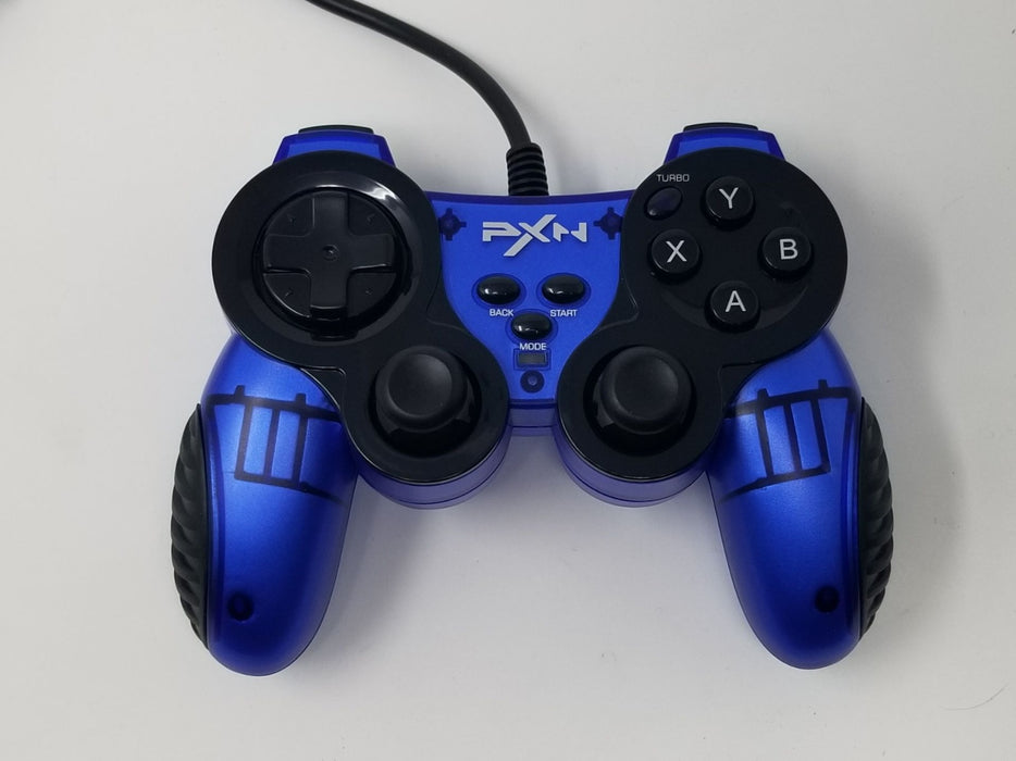 Wired Game Controller PXN-2901 - Blue/Black